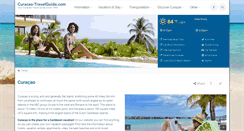 Desktop Screenshot of curacao-travelguide.com